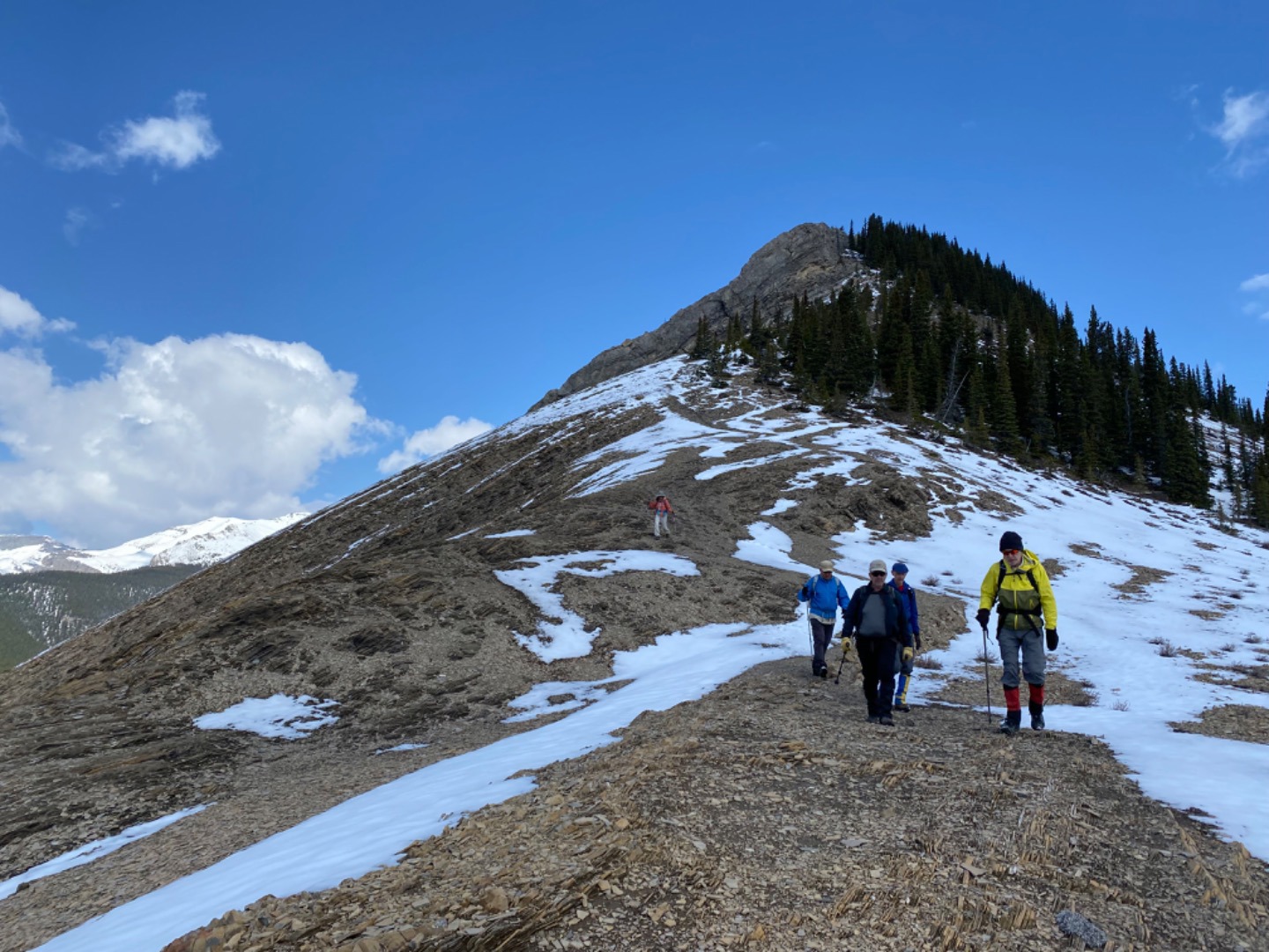 Rocky Mountain Ramblers trip report for Nihahi Ridge viewpoint ...