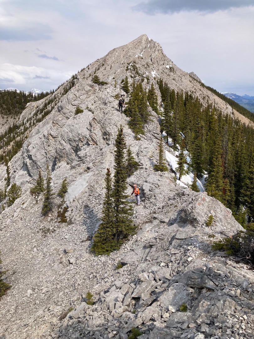 Trip report for Baldy south peak GR 373520 via Baldy Pass