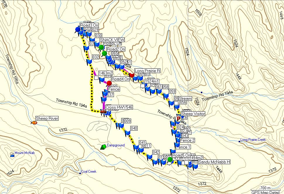 Rocky Mountain Ramblers Trip Report Sandy McNabb Hills/Long Prairie ...