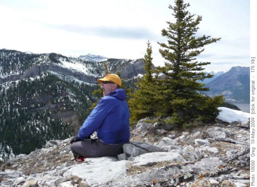 John gathering oxygen for descent