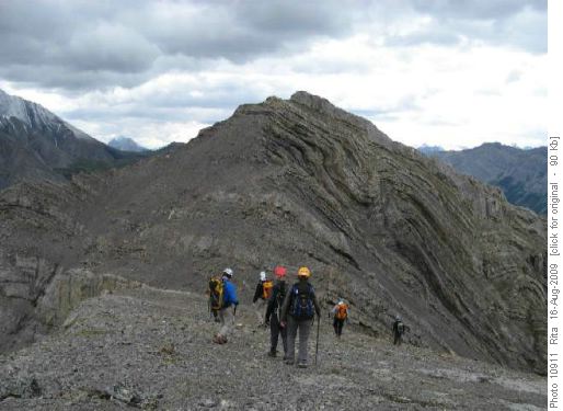 Opal ridge North rock folds
