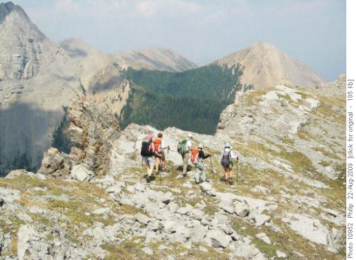 Pig's Back, Tent Ridge in distance