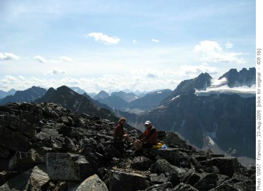 panoramic view south