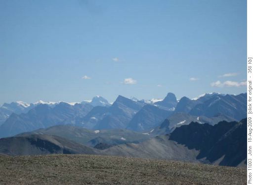 Another view stop on Indian ridge