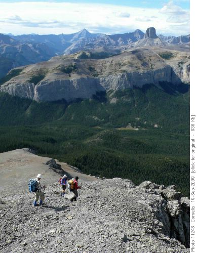 Descending Black Rock Mountain