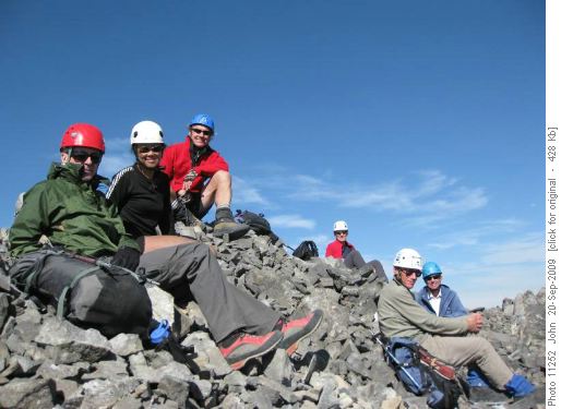 Lunch stop on Storelk