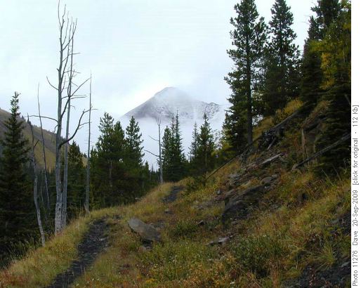 Mist Mountain in the clouds