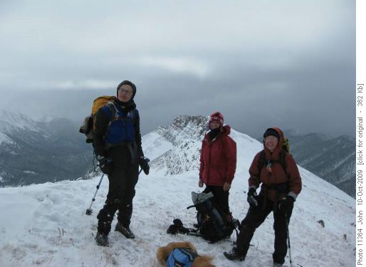 Near "the post" on Lineham ridge