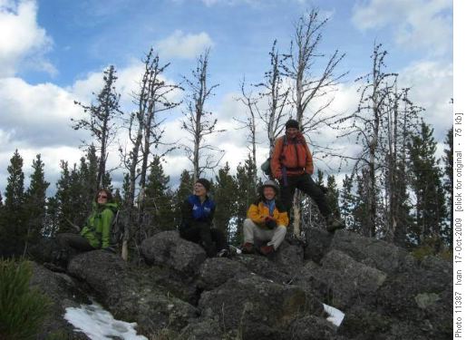 Quirk R. summit/ Janet, Karen, Ealaine, Bob/.