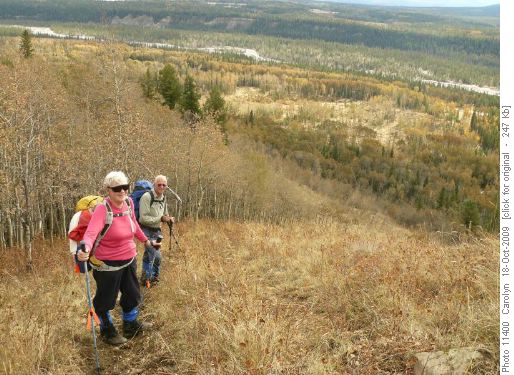 Descent to Lesueur Creek