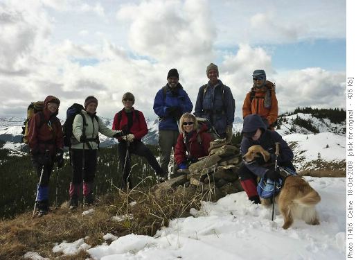 Cox Hill summit