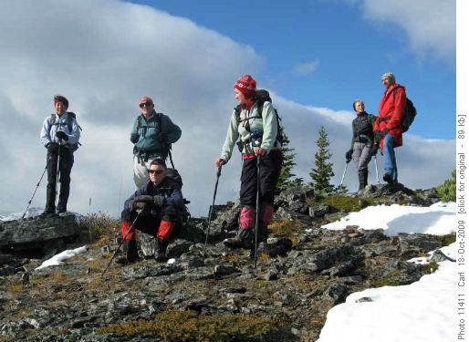 At the south peak of Powderface Ridge
