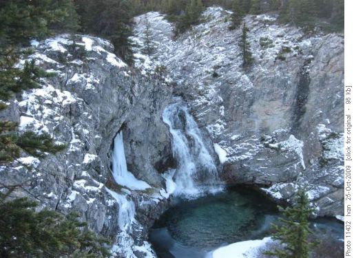 Desolation Flats waterfall