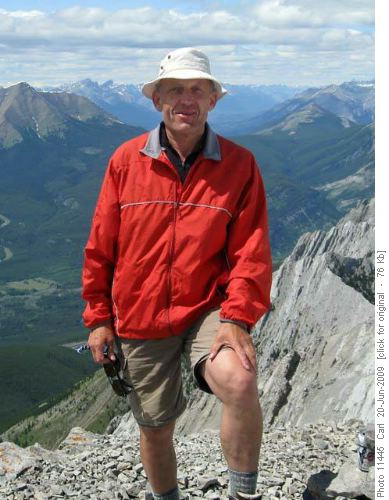 Carl on Old Baldy Mtn