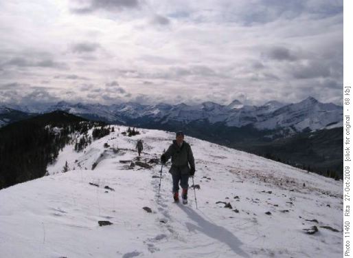 Philip on Powderface ridge