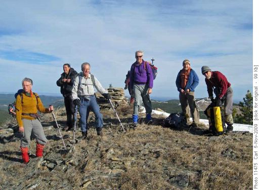 Very quick stop on Surveyor's Ridge