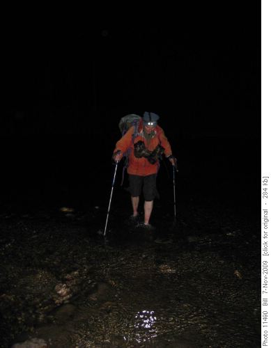{957 Bob West} Crossing the Sheep River
