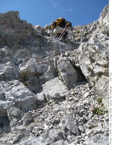 Scramble 6 on Mt Bishop