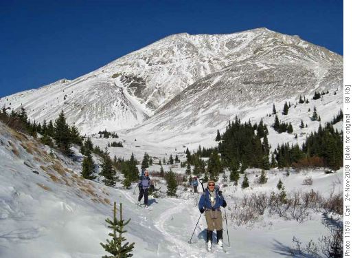 Descent to Picklejar Creek