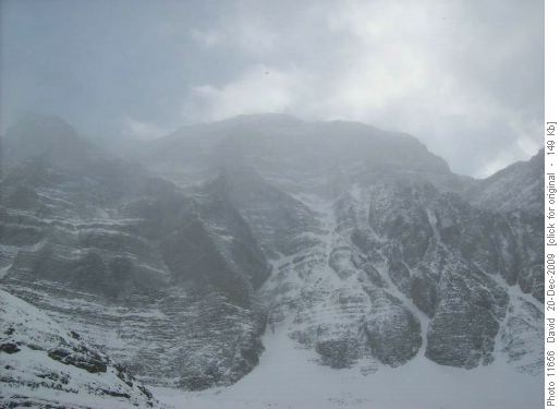Mt Temple from Lake Annette