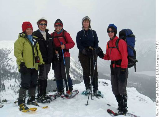 Summit Gals on Commonwealth Ridge