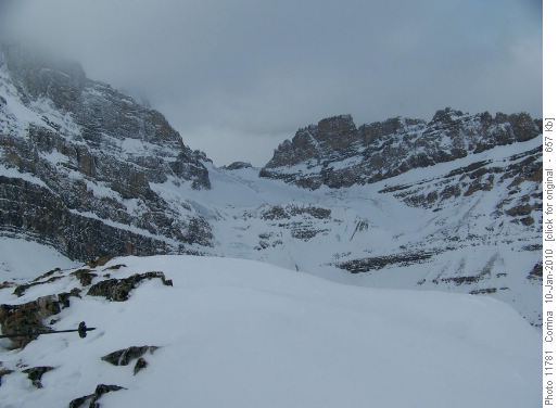 Glacier below Pika Peak