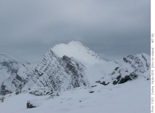 Ridge Connecting to South Mount Kidd from South Buller Pass