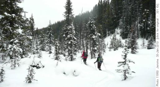 Lots of snow in West Elk Pass