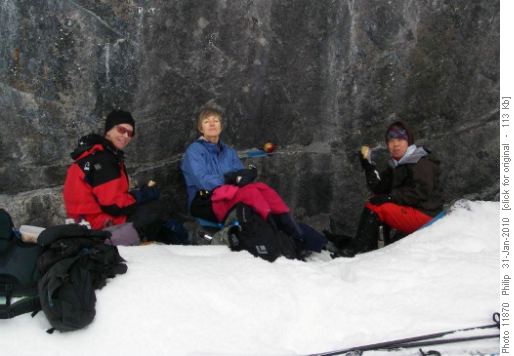 Lunch at big rock--no beer