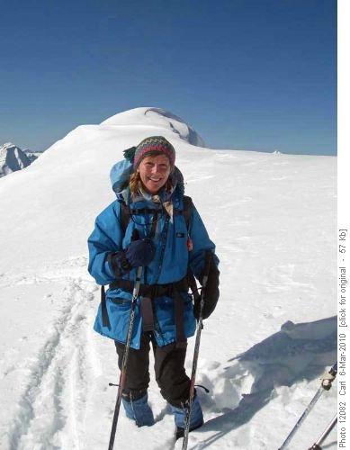 Maryetta on Snow Peak