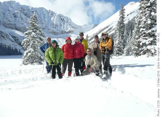 Group at the lake