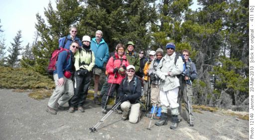 Group at Eagle Hill summit