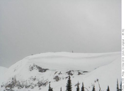 Cornice on Quartz Ridge