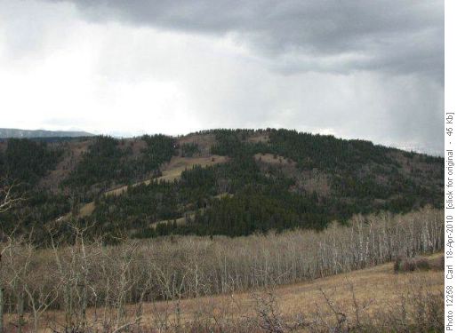 Our unnamed ridge line