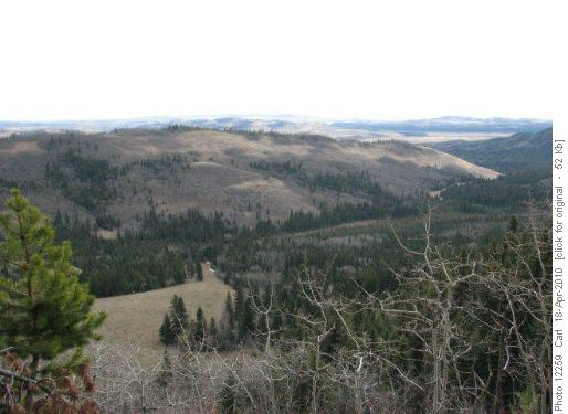 View of Okotoks Mountain