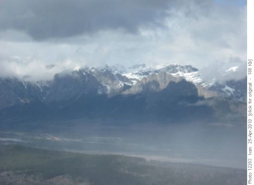 Yamnuska from Eagle Hill