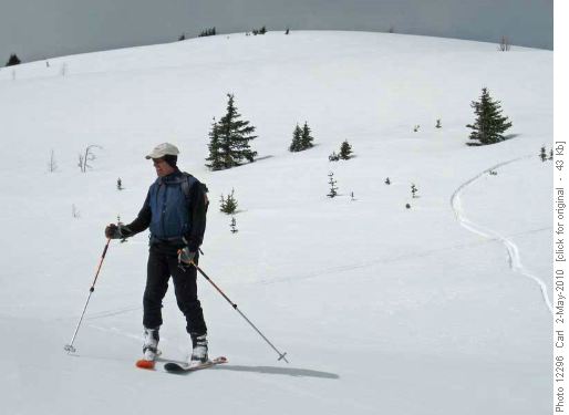 Descent off Burstall Pass