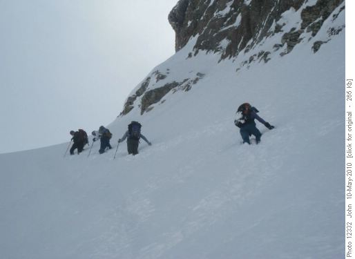 Ascending to White Pyramid - Epaulette col