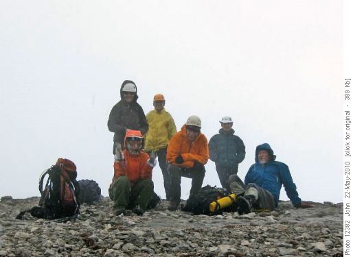 Rita,Sim, Chau,John, Jeannine and Arnold on summit Association
