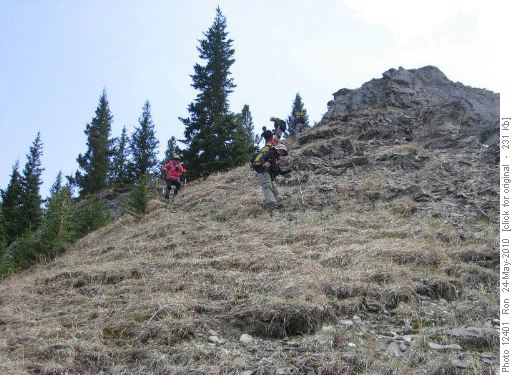 Missinglink: bailout off the north ridge