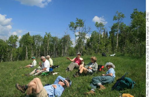 Lunch on the highest point
