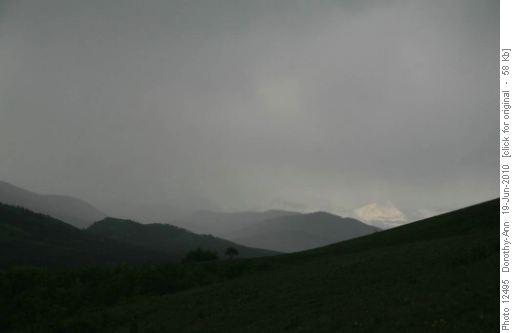 Storm moving in