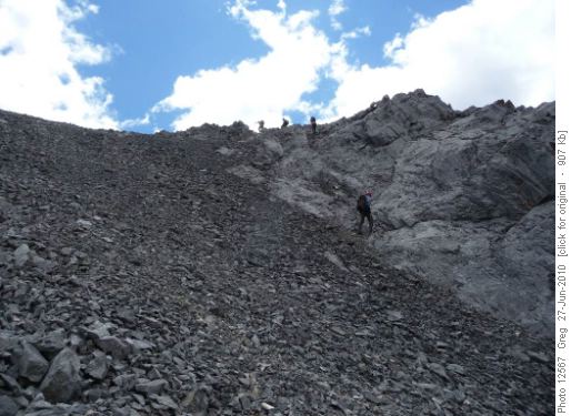 5_Trudging to the summit of Kananaskis