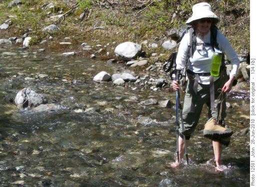 Janet Crossing Bluerock Creek