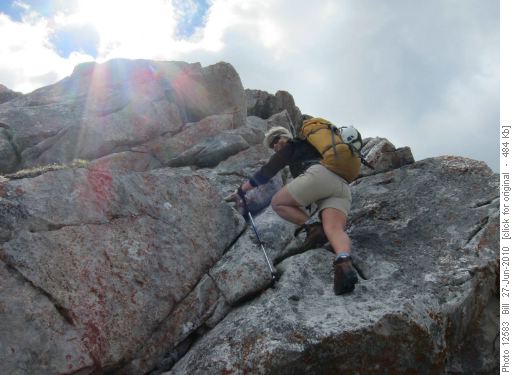 Alda on the first peak