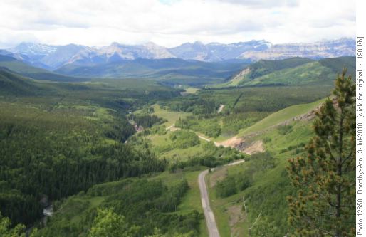 Sheep Valley looking west