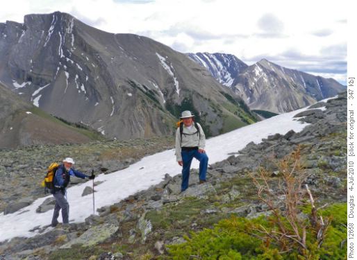 Reaching the ridge top