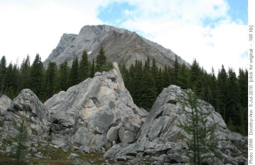 Elephant rocks, Gusty (?) peak behind