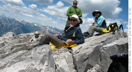Relaxation on the summit