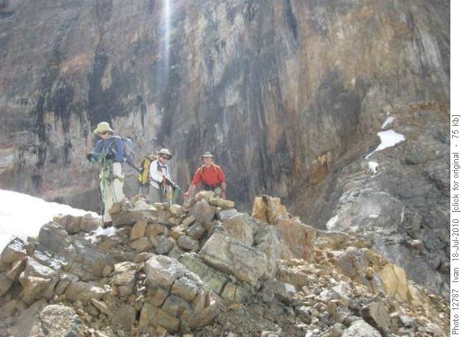 Opabin Pass /Shirley, Janet, Bob/